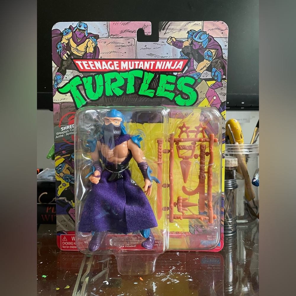 🩸 Shredder Teenage Mutant Ninja Turtles Retrocast Playmates Action Figure 🩸